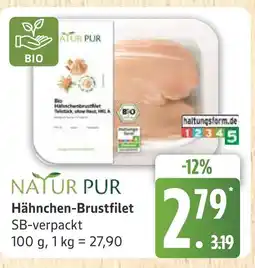 Marktkauf Natur pur hähnchen-brustfilet Angebot