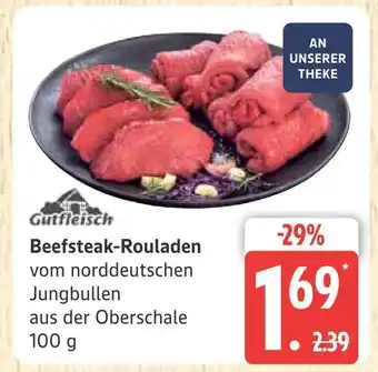 Marktkauf Gutfleisch beefsteak-rouladen Angebot