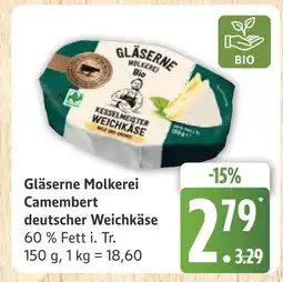Marktkauf Gläserne molkerei camembert deutscher weichkäse Angebot