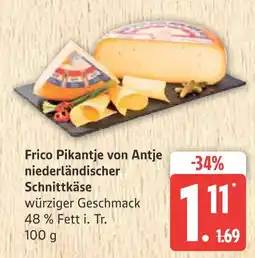 Marktkauf Frico pikantje von antje niederländischer schnittkäse Angebot