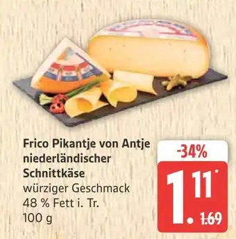 Marktkauf Frico pikantje von antje niederländischer schnittkäse Angebot