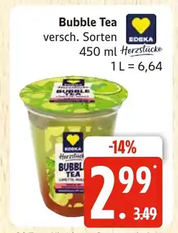 Marktkauf Edeka bubble tea Angebot