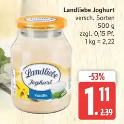 Marktkauf Landliebe joghurt Angebot