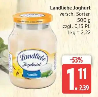 Marktkauf Landliebe joghurt Angebot