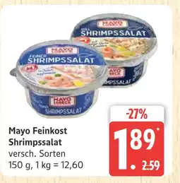 Marktkauf Mayo feinkost shrimpssalat Angebot