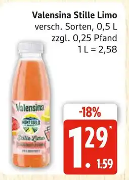 Marktkauf Valensina stille limo Angebot