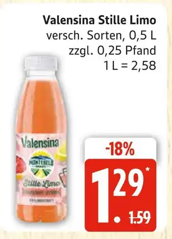 Marktkauf Valensina stille limo Angebot