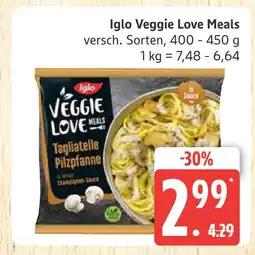 Marktkauf Iglo veggie love meals Angebot