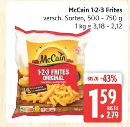 Marktkauf Mccain 1-2-3 frites Angebot