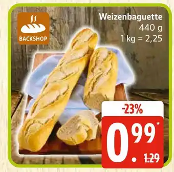 Marktkauf Backshop weizenbaguette Angebot