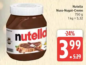 Marktkauf Nutella nuss-nugat-creme Angebot