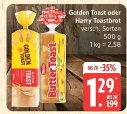Marktkauf Golden toast golden toast oder harry toastbrot Angebot