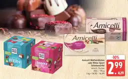 Marktkauf Amicelli amicelli waffelröllchen oder ritter sport schokowürfel Angebot