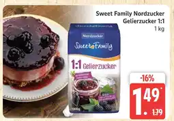 Marktkauf Nordzucker sweet family nordzucker gelierzucker 1:1 Angebot