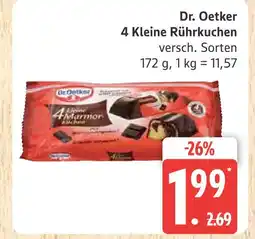 Marktkauf Dr. oetker 4 kleine rührkuchen Angebot