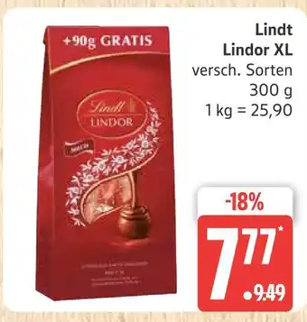 Marktkauf Lindt lindor xl Angebot