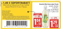 Marktkauf Granini die limo Angebot