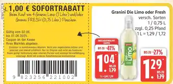 Marktkauf Granini die limo Angebot