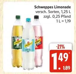 Marktkauf Schweppes limonade Angebot