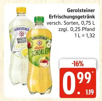 Marktkauf Gerolsteiner erfrischungsgetränk Angebot