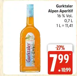 Marktkauf Gurktaler alpen aperitif Angebot