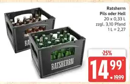 Marktkauf Ratsherrn pils oder hell Angebot