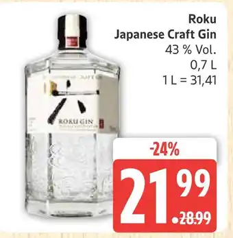 Marktkauf Roku japanese craft gin Angebot