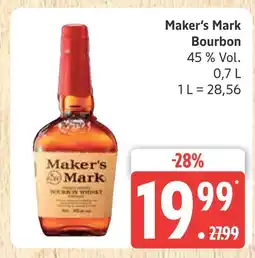 Marktkauf Maker's mark bourbon Angebot