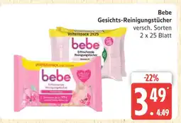 Marktkauf Bebe gesichts-reinigungstücher Angebot