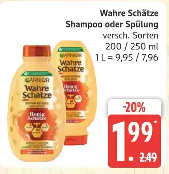 Marktkauf Garnier wahre schätze shampoo Angebot
