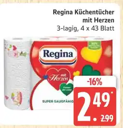 Marktkauf Regina regina küchentücher mit herzen Angebot