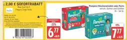 Marktkauf Pampers höschenwindeln oder pants Angebot
