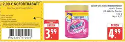 Marktkauf Vanish oxi action fleckentferner Angebot