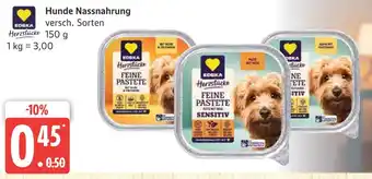Marktkauf Edeka herzstücke hunde nassnahrung Angebot
