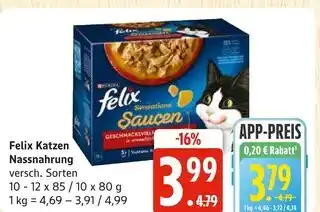 Marktkauf Felix felix katzen nassnahrung Angebot