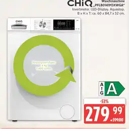 Marktkauf Chiq waschmaschine „pfl80141m3xwga“ Angebot
