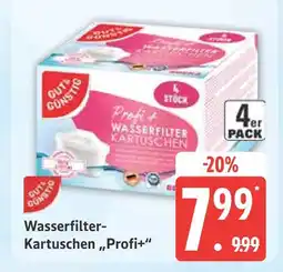 Marktkauf Gut&günstig wasserfilter-kartuschen „profi+“ Angebot