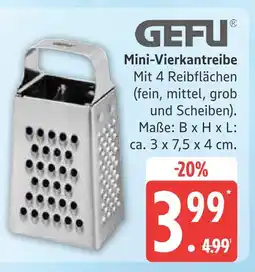 Marktkauf Gefu mini-vierkantreibe Angebot