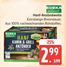 Marktkauf Edeka zuhause hanf-anzündwolle Angebot