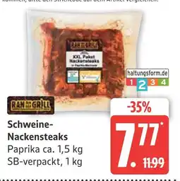 Marktkauf Ran an den grill schweine-nackensteaks Angebot