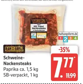 Marktkauf Ran an den grill schweine-nackensteaks Angebot