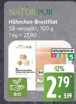 Edeka Natur pur hähnchen-brustfilet Angebot
