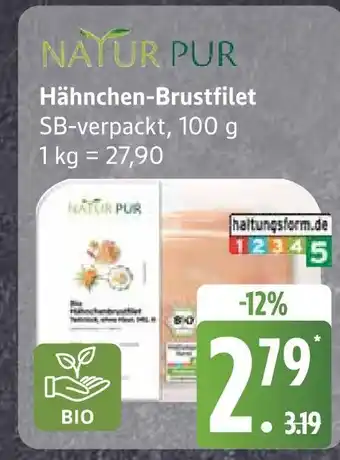 Edeka Natur pur hähnchen-brustfilet Angebot