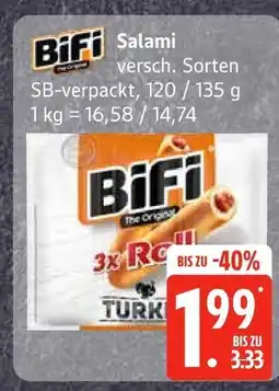 Edeka Bifi salami Angebot