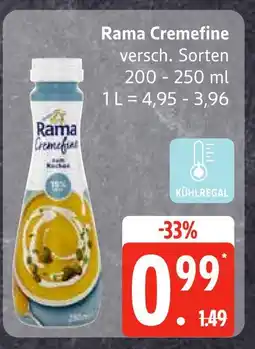 Edeka Rama cremefine Angebot