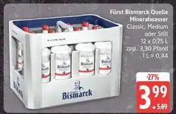 Edeka Fürst bismarck quelle mineralwasser Angebot