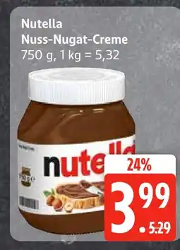 Edeka Nutella nuss-nugat-creme Angebot