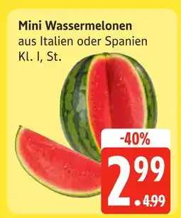 Edeka Mini wassermelonen Angebot