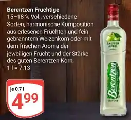 Globus Berentzen Fruchtige Angebot