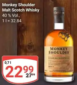 Globus Monkey Shoulder Malt Scotch Whisky Angebot